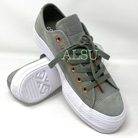 Converse Ctas Platform Clean Lift Le Dark Stucco W - Picture 3 of 6